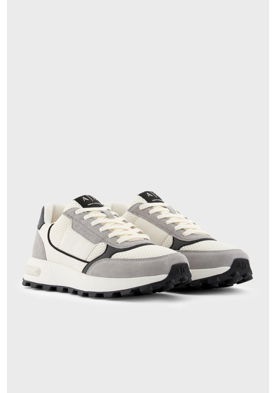 Armani Exchange Erkek Ayakkabı Xm002197 Af17447 Mz442 Beyaz-gri Beyaz-gri