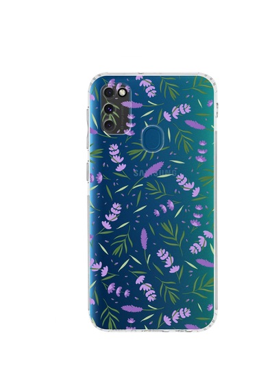 Samsung Galaxy M30s İle Uyumlu Water Color 3 Kamera Korumalı Şeffaf Kılıf Şeffaf