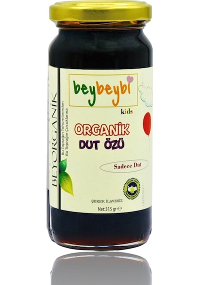 Beyorganik Beybeybi Organik Dut Pekmezi Özü 8+ Ay 315 G