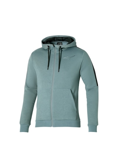Mizuno Release Sweat Jacket Erkek Sweatshirt Gri