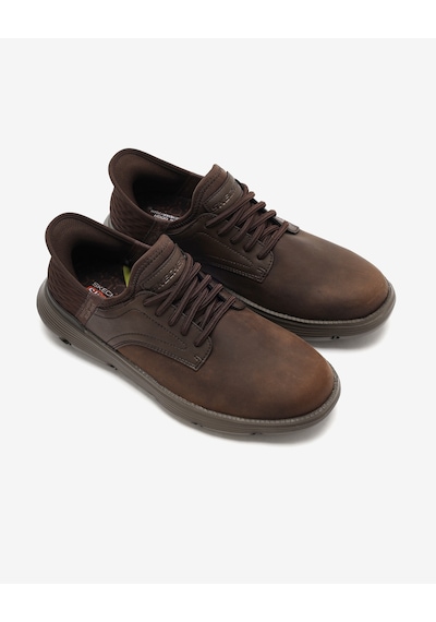 Skechers Garza - Gervın Erkek Kahverengi Günlük Ayakkabı 205046 Coc Kahverengi