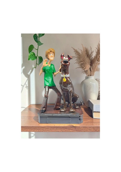 Scooby-doo Ve Shaggy 12 Cm Figür - Hediyelik Koleksiyonluk Hobi Masaüstü Biblo