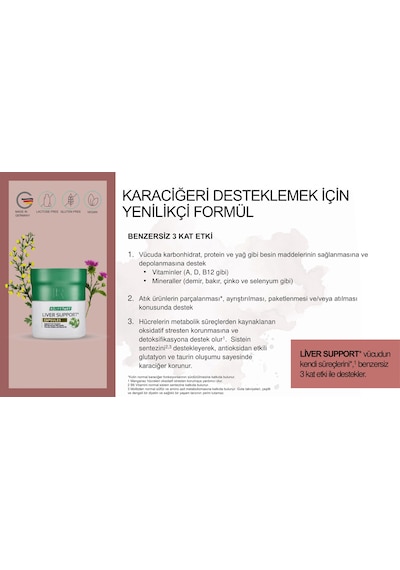 LR Liver Support 30 Kapsül