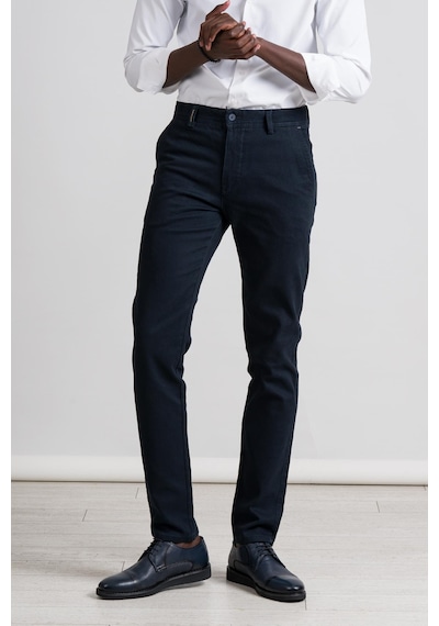 Perpant Kanvas Kışlık Kumaş Pamuklu Likralı Slimfit Pantolon 001