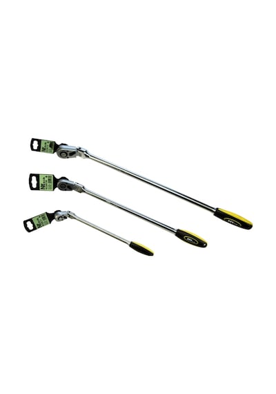 Nttools 72 Dişli Kilitli Mafsallı Ekstra İnce Uzun Cırcır Kollar 1/2"