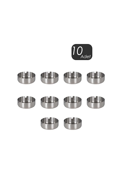 Porsima Etn-015 10 lu Küllük 1,2 ml Kalınlık Metal Küllük