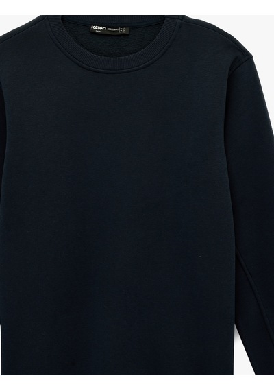Koton Regular Fit Uzun Kollu Şardonlu Basic Bisiklet Yaka Sweatshirt Lacivert 6sam70051mk Lacivert Koton Regular Fit Uzun Kollu Şardonlu Basic Bisiklet Yaka Sweatshirt Lacivert 6sam70051mk Lacivert