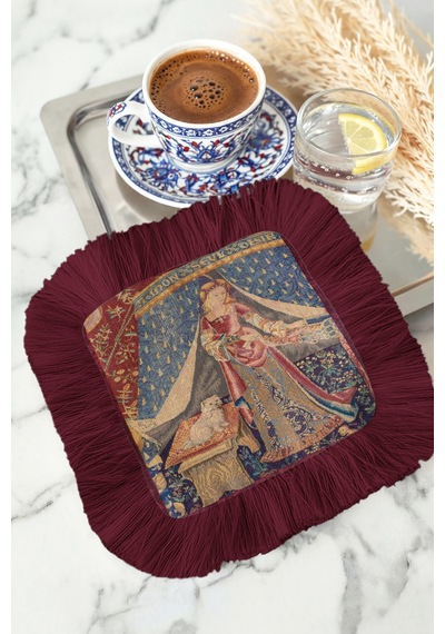 Ortaçağ Saray Şıklığı Saçaklı Sunum Peçetesi-lady Temalı Klasik Bordo Bardak Altlığı Mendil Pastel Sisli Pembe Ortaçağ Saray Şıklığı Saçaklı Sunum Peçetesi-lady Temalı Klasik Bordo Bardak Altlığı Mendil Pastel Sisli Pembe