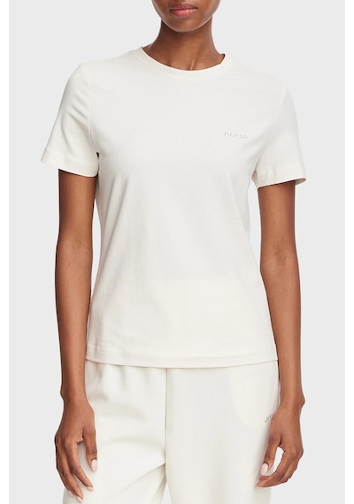 Guess Tracey Logolu Pamuklu Slim Fit Bisiklet Yaka T Shirt V6rı07j1314 Kadın T Shirt V6rı07 J1314 A138 Ekru Guess Tracey Logolu Pamuklu Slim Fit Bisiklet Yaka T Shirt V6rı07j1314 Kadın T Shirt V6rı07 J1314 A138 Ekru