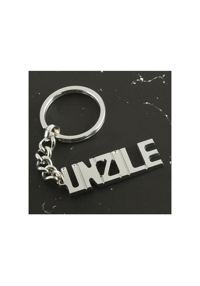Ünzile İsimli Anahtarlık Krem