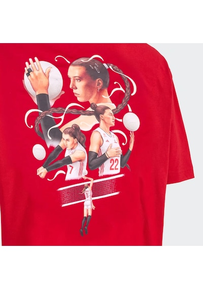 Adidas Filenin Sultanları Grafik Erkek Tişört C-adıkn2494e50a00 Kırmızı