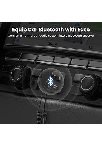 Ayrex Ugreen Mikrofonlu 3.5 Mm Aux Bluetooth 5.3 Alıcı Adaptör Araç Kiti