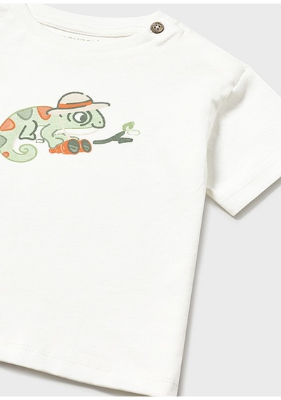 Mayoral Erkek Bebek Şapka T-shirt Şort Takım Yeşil - 01667 Yeşil