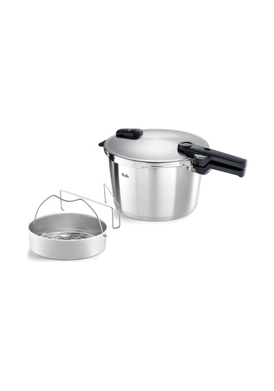 Fissler Vitaquick Premium 8 Litre Düdüklü Tencere + Buharda Pişir Diğer