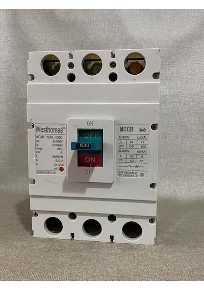 Westhomes 630A 8Kv Kaçak Akım Korumalı Şalter Wcm1-630L/3300