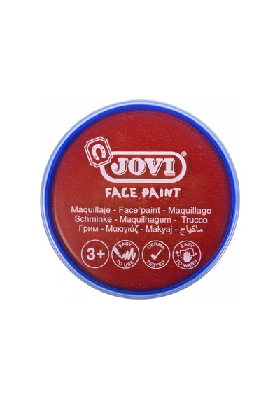Jovi 5x20 ML Krem Yüz Boyası - Kırmızı