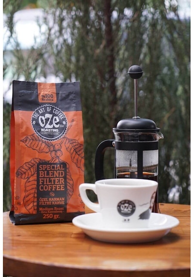 Oze Special Blend Dark Roast Filtre Kahve 250 G Makine Kağıt Filtre Metal Filtre