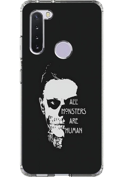 Samsung Galaxy A21 Uyumlu Şeffaf Kılıf American Horror Story Tasarımlı