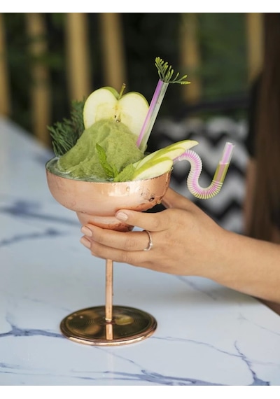 Bakır Margarita Kadehi Bakır Renk