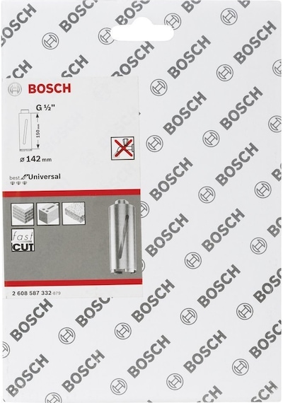 Bosch Kuru Karot Uç 142*150 mm 1/2'' Best for 2608587332
