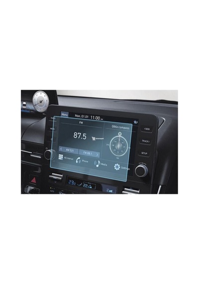 Hyundai Staria Uyumlu 8 İnç Multimedya Araç Ekran Koruyucu Nano Şeffaf 9h Kırılmaz
