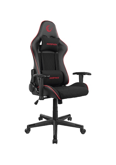 Rampage Kl-r16 Drape Üst Seviye Terletmez Kumaş Gaming Oyuncu Koltuğu Siyah Diğer
