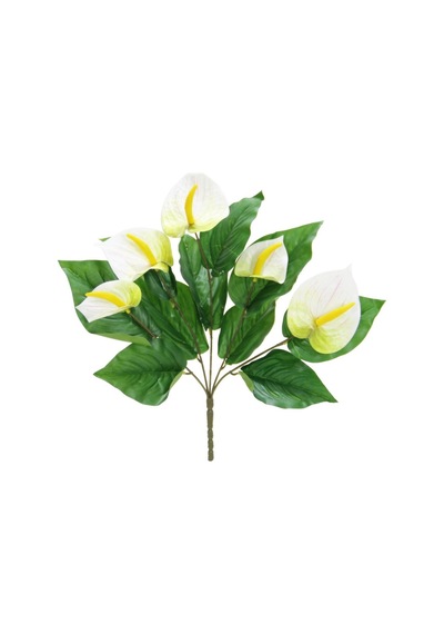 Yapay Antoryum Demeti Beyaz 45 Cm-10018