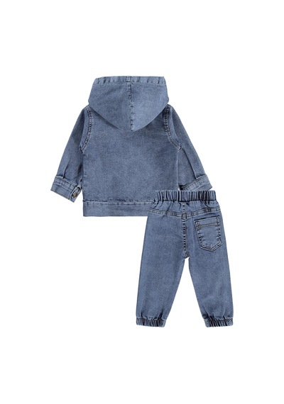 Concept Kids Concept Ceketli 3 Lü 6-18 Ay Takım - Mavi