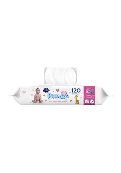 Islak Mendil 120 Yaprak - Yumuşak Dokulu %0 Paraben