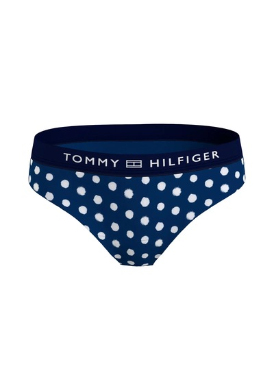 Tommy Hilfiger Classıc Bıkını Kadın Mavi Bikini Altı