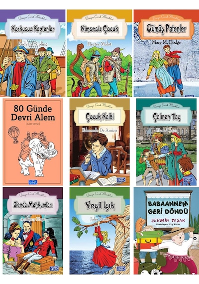 Babaannem Geri Döndü Şermin Yaşarın Sevilen Eseri Ve Parıltı Yayınları 9 Kitap Okuma Seti
