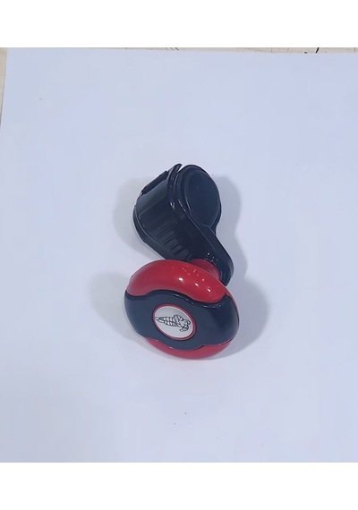 Kırmızı-siyah Dönebilen Vites Topuzu Karakter Stickerlı Çok Renkli
