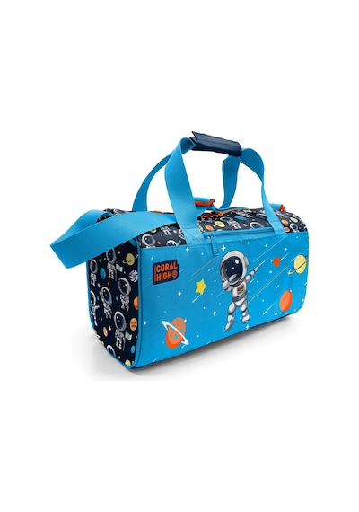 Coral High Kids Lacivert Mavi Astronot Desenli Spor Çantası 27538
