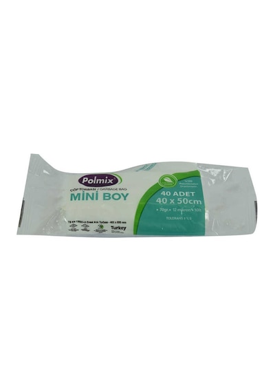 Torbası Mini Boy 40x50cm 70gr 12mikron 10lt Şeffaf Rulo 40 Adet