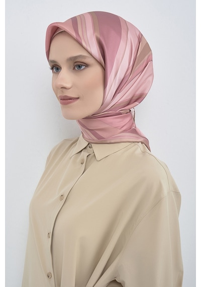 Armine Saf İpek Sura Eşarp-2026 İlkbahar-yaz- 951400d Pembe