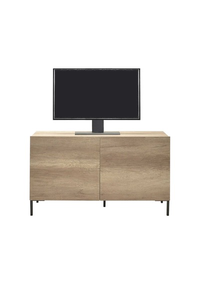 Roma 2 Kapaklı Modüler Tv Ünitesi - Açık Ceviz Tori 120x70x43 Cm Gxyxd