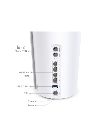 TP-Link DECO X73-DSL 5400 Mbps EV WI-FI 6 SISTEMI (1-PACK)