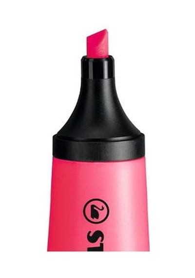 Stabilio Pembe Neon Fosforlu Kalem