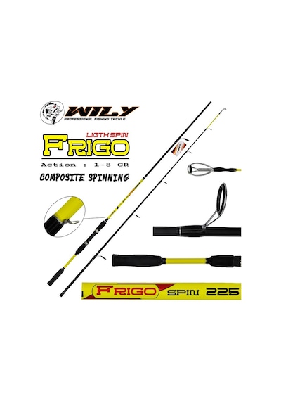 Wily Frigo Light Spin Kamış 210 CM 1-8 Gr