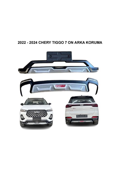 Chery Tıggo 7 Ön Arka Tampon Koruma Oem Model 2022-2024 Arası