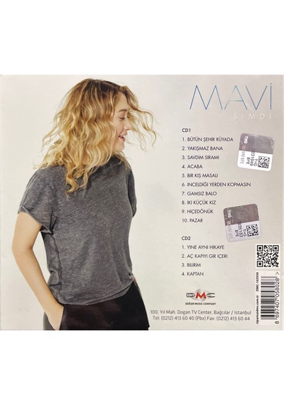 Müzik Cd Sidir - Plak Değildir Cd Mavi Şimdi Double Cd