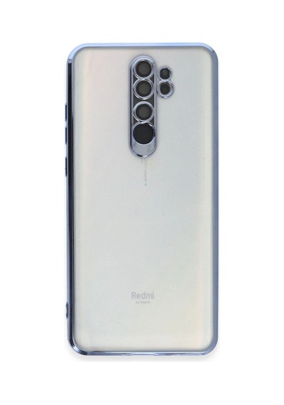 Redmi Note 8 Pro Kılıf Razer Lensli Silikon - Açık Mavi