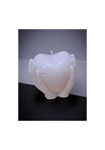 Aşkın Avuçları Soya Wax Mum Doğal Mavi - 714015030 Mavi