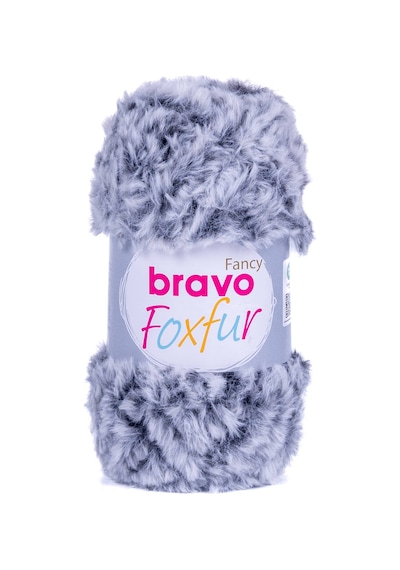 Foxfur 80 Antrasit 100 Gr 50 Mt Kürk İpi Örgü İpi