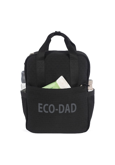 Walking Mum Eco Mum Xl Bebek Bakım Baba Çantası Siyah