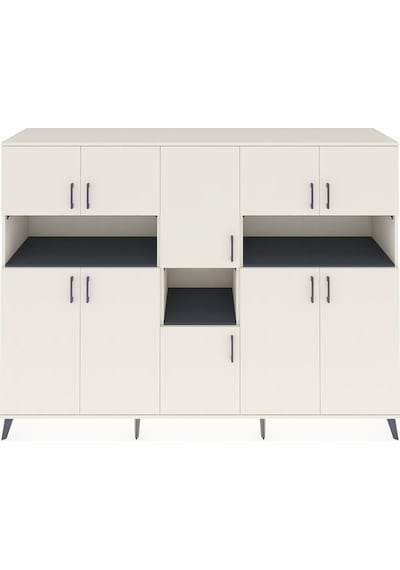 Hyperion Dolap 14 Raflı 10 Kapaklı 220x44x163 Aytaşı-aytaşı/antra Aytaşı-aytaşı/antrasit Hyperion Dolap 14 Raflı 10 Kapaklı 220x44x163 Aytaşı-aytaşı/antra Aytaşı-aytaşı/antrasit