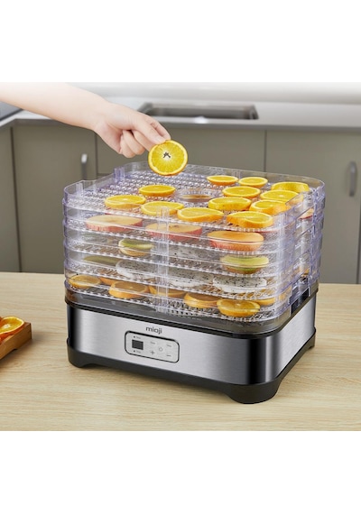 Mioji Mio Fd5 Ayarlanabilir Sıcaklıklı, 5 Raflı, Meyve, Sebze Ve Et Kurutma Makinesi