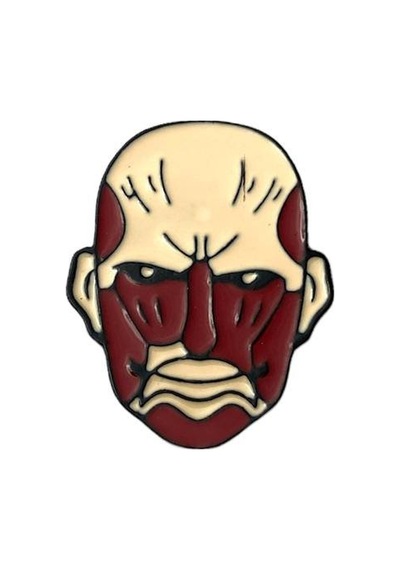 Attack On Titan Anime Hediyelik Rozet Çok Renkli