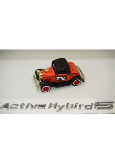 Bmw Active Hybrid5 Bagaj Krom Metal 3M 3D Yazı Logo