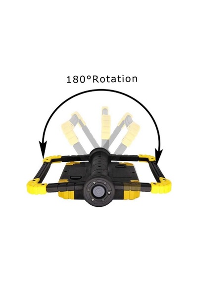 Br S100 30w Cob Led Usb Projektör El Feneri Açık Kırmızı